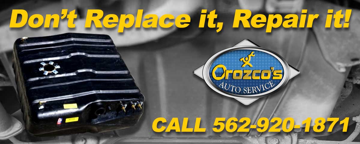 Boise plastic gas tank repair